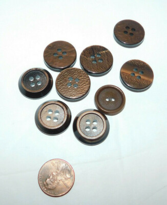 NEAT JOB LOT OF OLDER SEWING BUTTONS LOT # 32