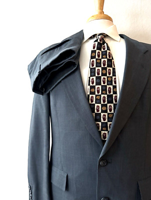 30s-40s “Hart Schffner Marx” wool set up Hart Schaffner Marx Oatmeal Wool — Isaac Baker Menswear