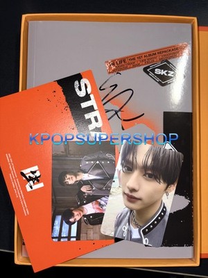 Stray Kids 1st Album Repackage In Life Hyunjin Autographed Signed