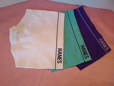 Panties Hanes Originals 3pk Ribbed Boy Shorts Multicolor Size Small
