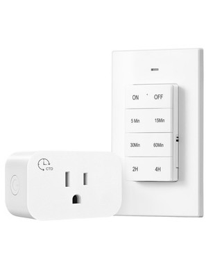 DEWENWILS Remote Control Outlet with Timer, Indoor Remote Timer Outlet,100FT