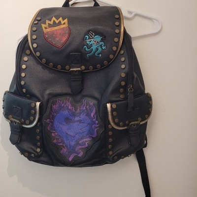 descendants purple leather backpack Disney Offspring 2 Backpack, Fashion This bag is inspired by Mal’s pink Purple Descendants Backpack Disney Store