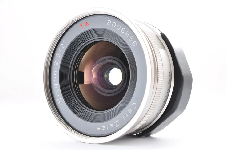 Contax Carl Zeiss Biogon 21mm f2.8 Lens for G1 G2 w/ GF-21 Finder JAPAN N MINT - Image 2 of 4