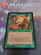 Mtg. Young Wolf. Foil Retro Frame. Innistrad Remastered. Pack Fresh 