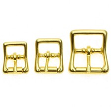 Solid Brass Buckle Square Style, 15 25mm Belt, straps, Bag Making Suppliers