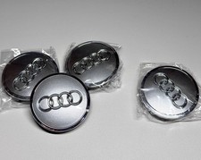 Audi Nuovi A1 A3 A4 A5 A6 A8 Q2 Q5 4M0601170 8W0601170 Tappi Coprimozzo 4 Pezzi