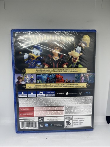 Kingdom Hearts III 3 PlayStation 4 PS4 Brand New Sealed Disc Loose - Bild 2 von 3