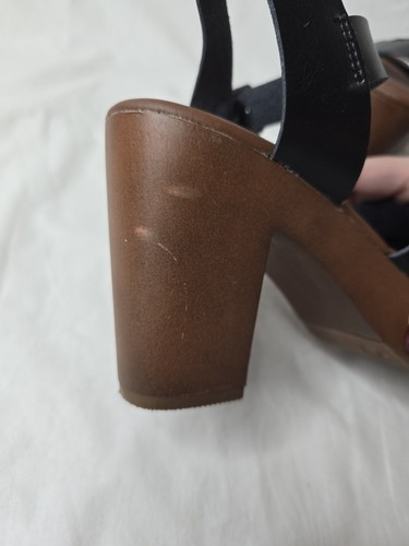 Women'sPlatform Heels - Universal Thread Black Buckle Strap - Picture 8 of 9
