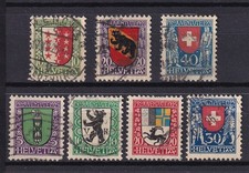 Schweiz kleine Sammlung gestempelt Pro Juventute 1921 und 1925