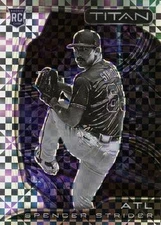 2022 Panini Chronicles Titan Building Blocks #18 Spencer Strider BRAVES