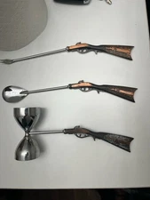 Vintage Barware Tools Set Gun Decorative Man Cave bar Set Lot