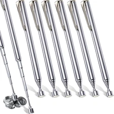 Patelai 8 Pieces Telescoping Magnetic Pick up Tool Grabbers Reacher Tools with P