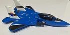 Vintage Fisher Price Adventure People Turbo Hawk Blue Jet Airplane # 367 / 1982