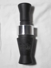 Foiles Migrators Calls, Strait Meat Honker Call, Matte Black with silver band