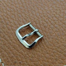 Bulova 13mm 10K White Gold-Filled Unused 1950s-60s Vintage Watch Strap Buckle