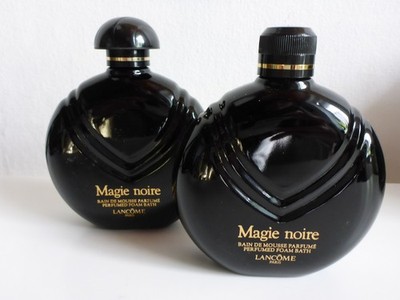 2 MAGIE NOIRE Lancome 125 ml Bain de Mousse Parfume Badeschaum Parfümie  Vintage