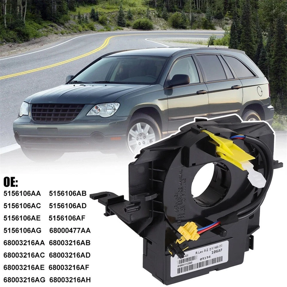 Steering Wheel Clock spring 5156106AF for 2007-2018 Jeep Patriot Chrysler Dodge Foto 2 de 4