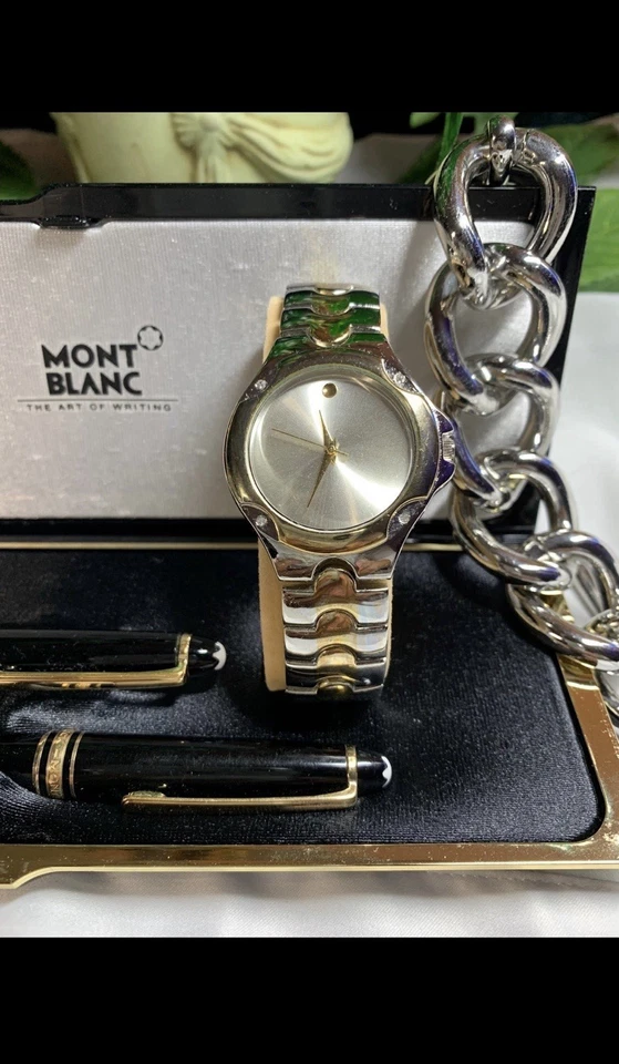 Similar al reloj para hombre Movado Bold plateado madreperla Dail, nuevo con etiquetas Foto 4 de 4