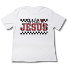 Love Like Jesus Kids Christian T Shirt Faith Graphic Tee White