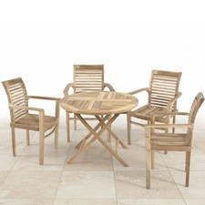 Garden Pleasure SOLO/JAVA Sitzgruppe 5 tlg Sitzgruppe Gartenmöbel Set