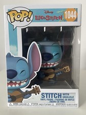 Figura Vinilo Funko Pop Disney Lilo and Stitch #1044 Puntada con Ukelele