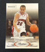 2009 Panini Prestige Stephen Curry Rookie Card #230 Warriors