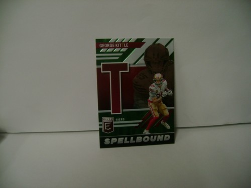 GEORGE KITTLE 2023 DONRUSS ELITE #SB-GK4 'SPELLBOUND GREEN'