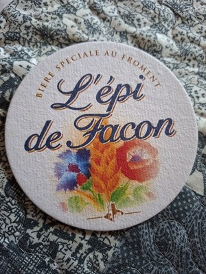 L'épi de Facon beer sousbock