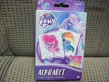 My Little Pony Alphabet 36 Flash Cards, Pre-K  K, New and sealed package