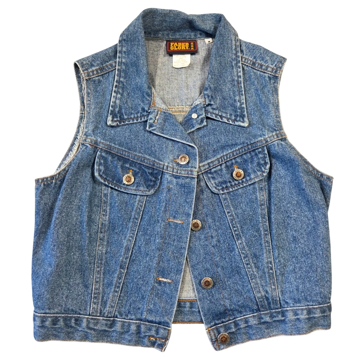 Faded Glory Denim Vests for Women for sale | eBay