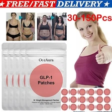 30-150 pcs Weight-loss GLP-1 Patches Slimming Patches Weight Management Tools
