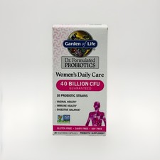 Garden of Life Women's Probiotics Daily Care Cap 40 Billion 30Ct Ex 02/2027