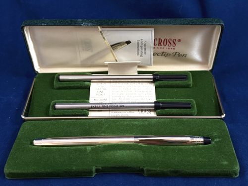 CROSS CLASSIC CENTURY 10K GOLD-FILLED SOFT TIP (SP) ROLLERBALL PEN  #4504 - Picture 2 of 10