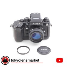 No Leak Near MINT Nikon F4 35mm Film Camera AF NIKKOR 50mm f/1.4D From JAPAN