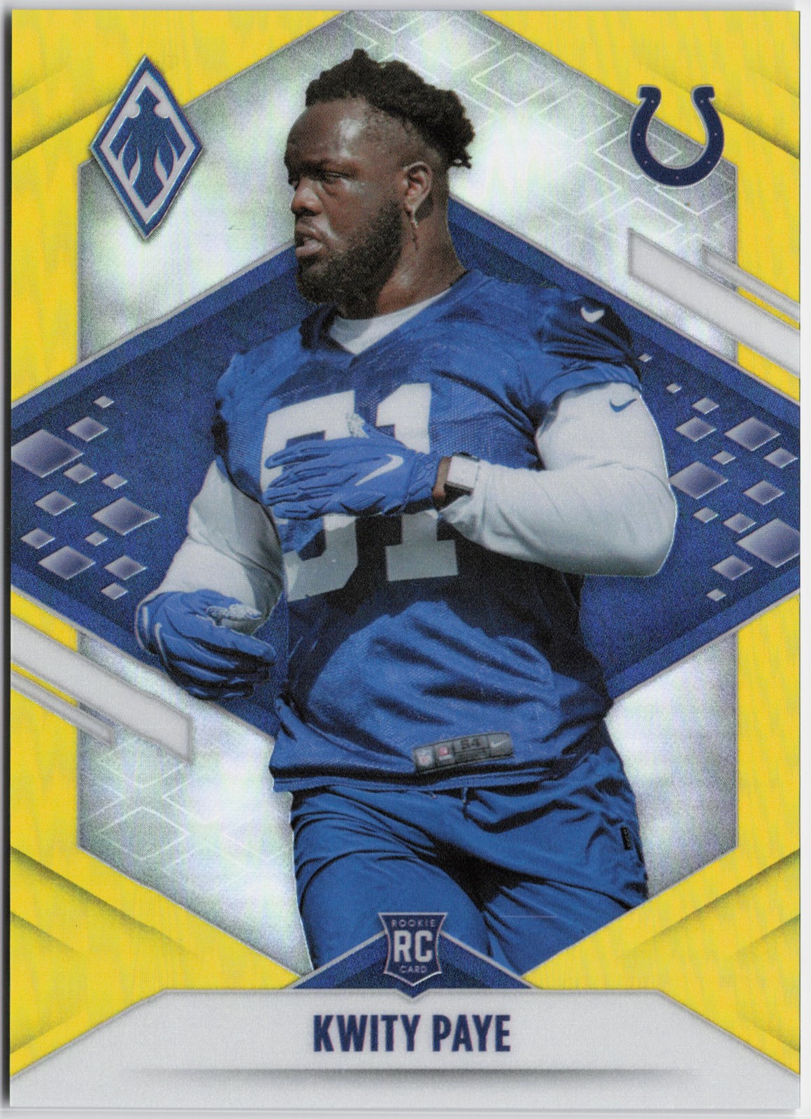 Kwity Paye Panini Phoenix #150 Yellow