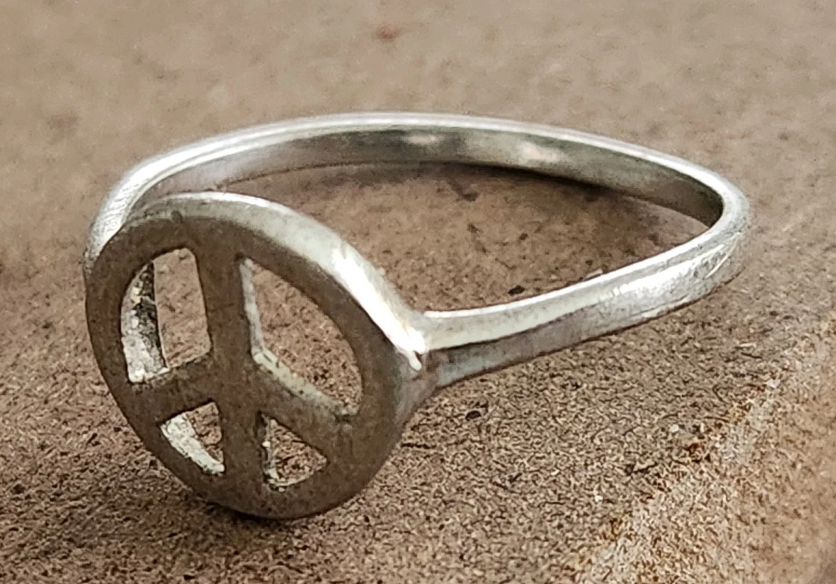 peace sign ring products for sale | eBay