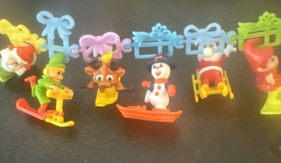 Kinder Joy Christmas 2025 6 Toys