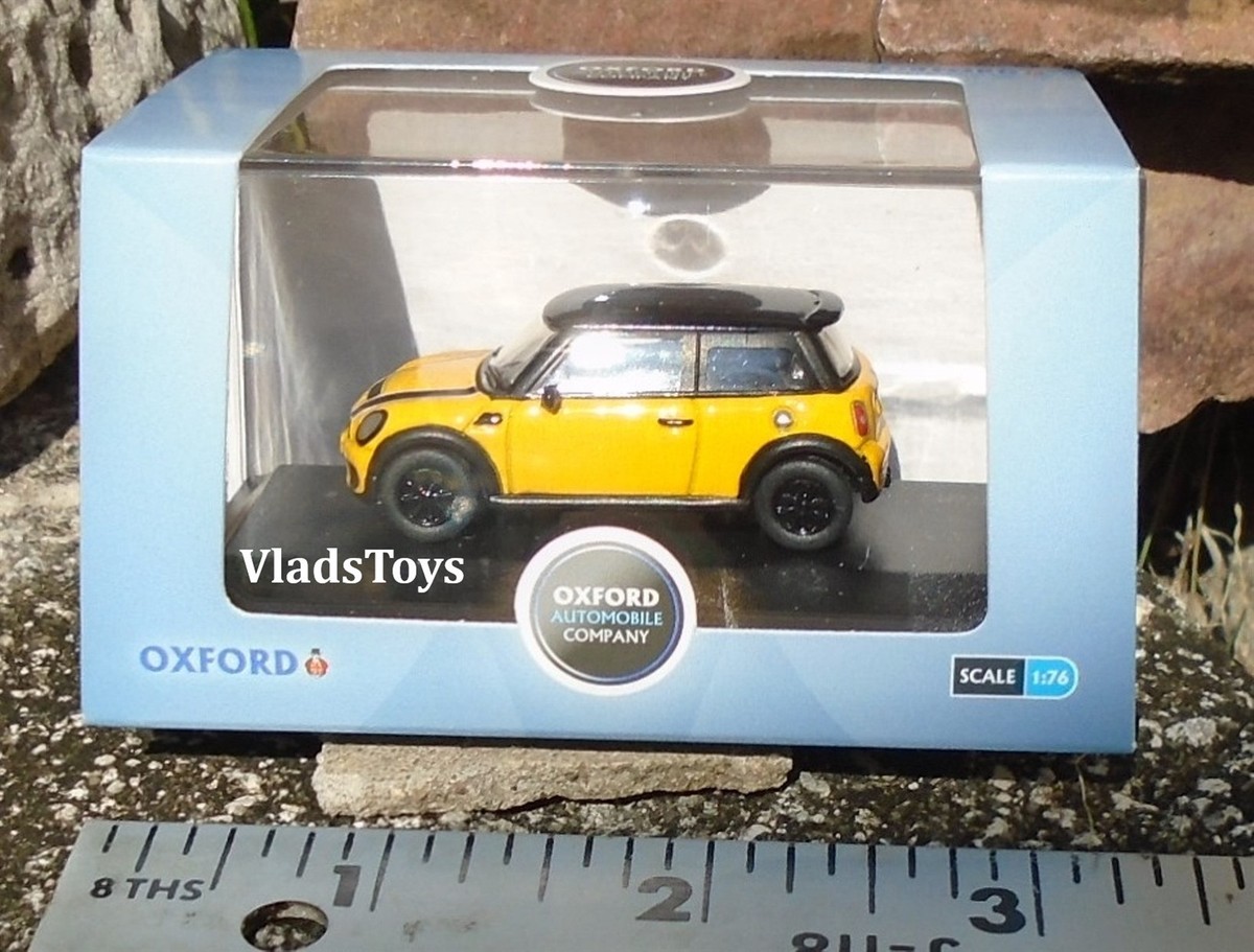 Oxford Auto Diecast 1/76 Scale New Mini Hatch - Yellow 76NMN008 | eBay