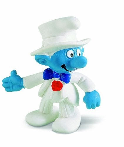 SCHLEICH,Married Smurf, , SHL20413 - Picture 1 of 1