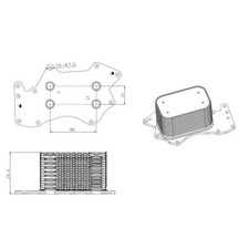 NRF ÖLKÜHLER passend für AUDI A4 A6 A8 Q7 VW PHAETON TOUAREG | 31816