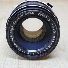 VINTAGE AUTO MIRANDA SLR CAMERA EC 50MM F1.8 PRIME CAMERA LENS