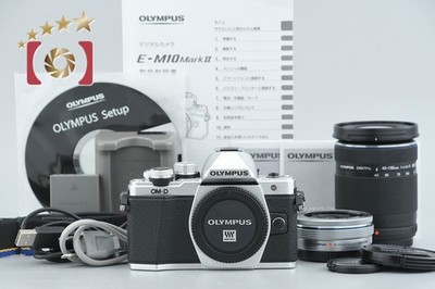OLYMPUS E-M10Ⅱ 14-42.40-150LENS Olympus OM-D E-M10 Mark II Silver 16.1 MP 14-42 40-150 Lenses | eBay