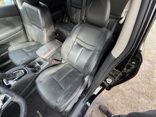 2017-2018 Nissan Rogue Left Driver Front Seat Power Heated Memory Leather Black