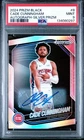 2024-2025 Panini Prizm Black Cade Cunningham Silver Prizm Autograph #8 PSA 9