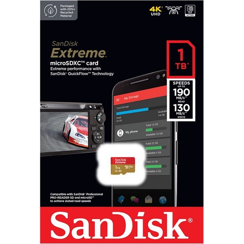 SanDisk Extreme Micro SD Card 32GB 64GB 128G 256G Action Dash Cam GoPro A2 160MB - Picture 10 of 18