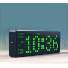 Waveshare Pico-Clock-Green-EN Creative Multifunctional Matrix Electronic Clock