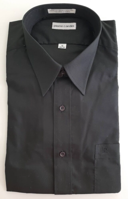 pierre cardin long sleeve dress shirt Pierre Cardin 17 1/2 34/35 Gray Tailored Fit Long Sleeve Button Down Shirt