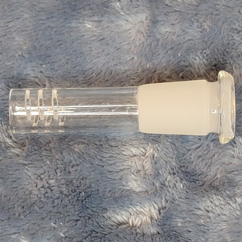 3 Zoll 3 Zoll Downstem Klarglas 14 mm männliche Schale Tabak Wasserpfeife Stück - Bild 5 von 8