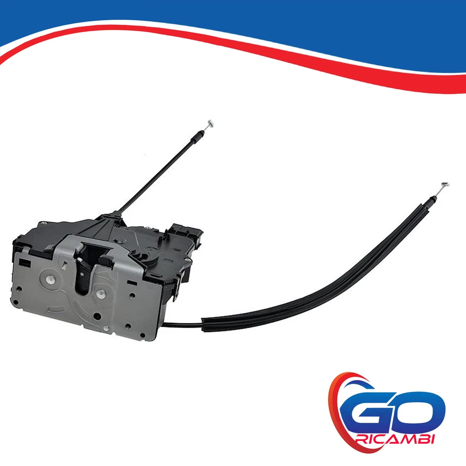 Serratura Porta Posteriore Completa Fiat Ducato Citroen Jumper Peugeot Boxer - Immagine 3 di 4