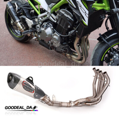 Full System For Kawasaki Z900 2017-2024 Exhaust 51mm Muffler